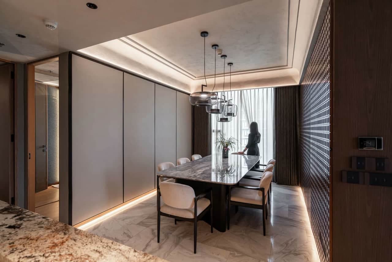 Không gian nội thất hoàn thiện thể hiện tiêu chuẩn chất lượng TD CASA